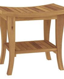 Bathroom Side Table 50x35x45 cm Solid Teak Wood