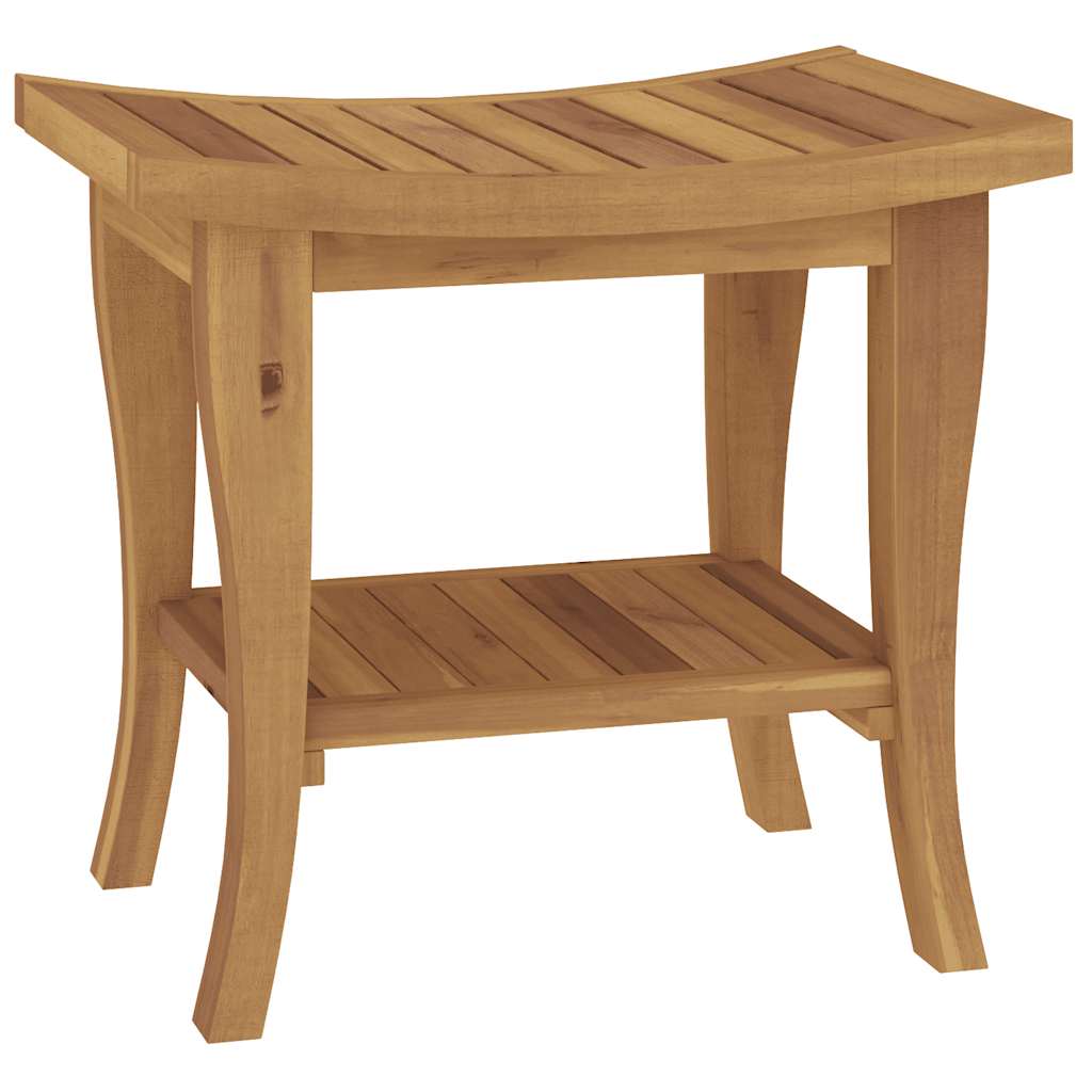 Bathroom Side Table 50x35x45 cm Solid Teak Wood