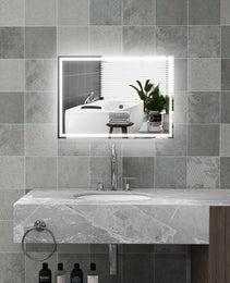 kleankin 32" x 24" LED Bathroom Mirror