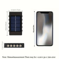 Solar LED Outdoor Light Solar Lighting Sensor Lamp Streetlights Exterior Garden Decoration Garland Waterproof Solar Wall Light