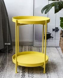 Living Room Wrought Iron Sofa Side Table