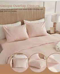 Serta Simply Clean Pleated Duvet Cover Twin