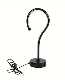 2PC Creative Question Mark Shape Table Lamp, USB Three-color Dimming Desktop Decoration Table Lamp