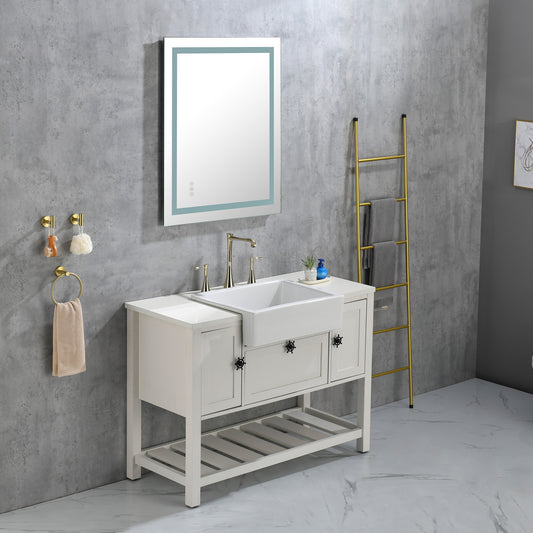 36x28 Inch LED Bathroom Mirror