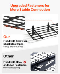 2-Tier Heavy Duty Wall Garage Shelving, 4 Pack 2 X 3 Ft Steel Wall Mounted Shelving Unit, 24 X 72 Inch Per Shelf Floating Storage Metal Rack For Garage, 1600 Lbs Total Weight Capacity, Black