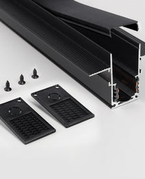 Milight Track magnetic blackStyle Flush Mounted - 1M - AMMR20F15B