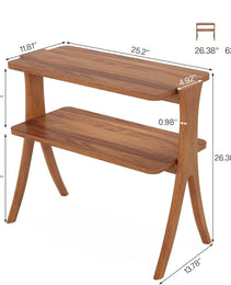 Walnut Side Table