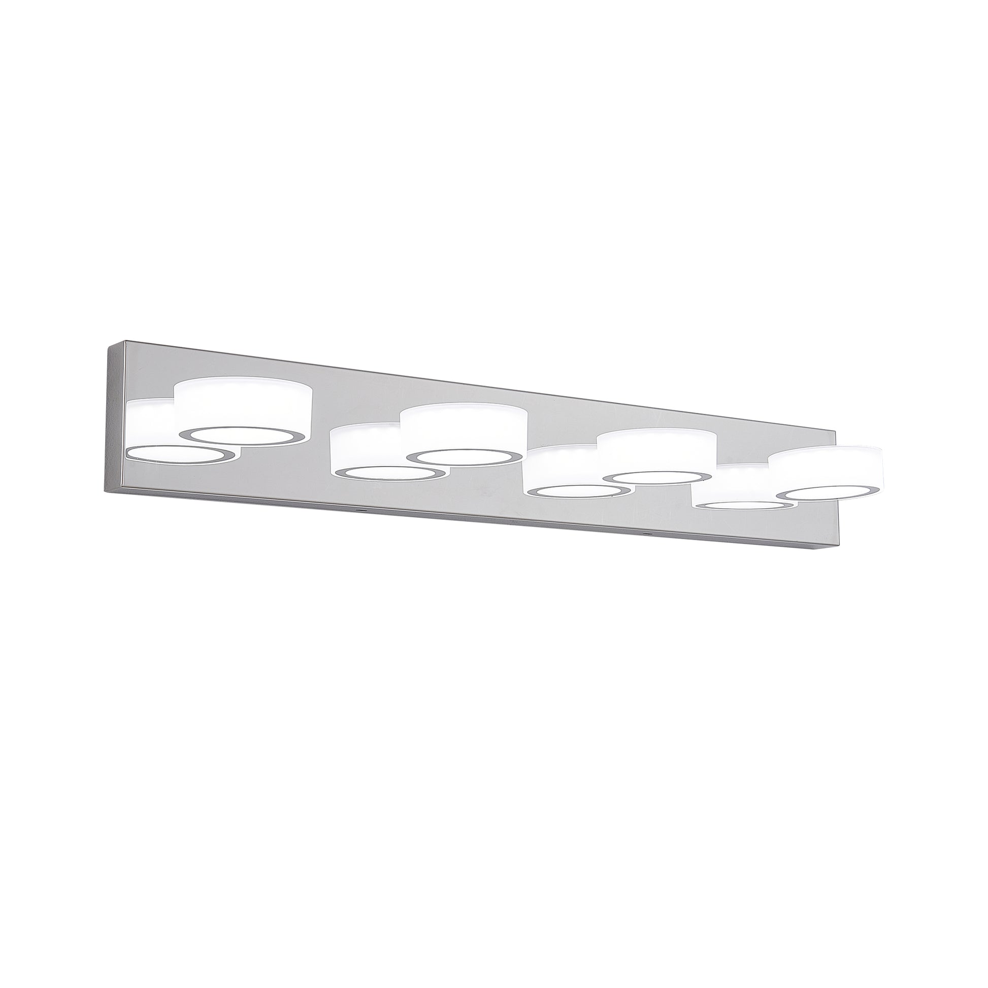 29  Modern 4-Light LED Vanity Light, Sleek Chrome Bathroom Wall Light Fixture For Mirror, Shower, And Bathroom Decor