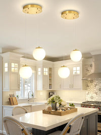Modern Globe Chandelier Bubble Chandelier for Staircase Globe Pendant Light