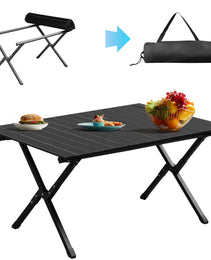 86cm Carbon Steel Camping Table Multifunctional Picnic Table Portable Table Folding Table