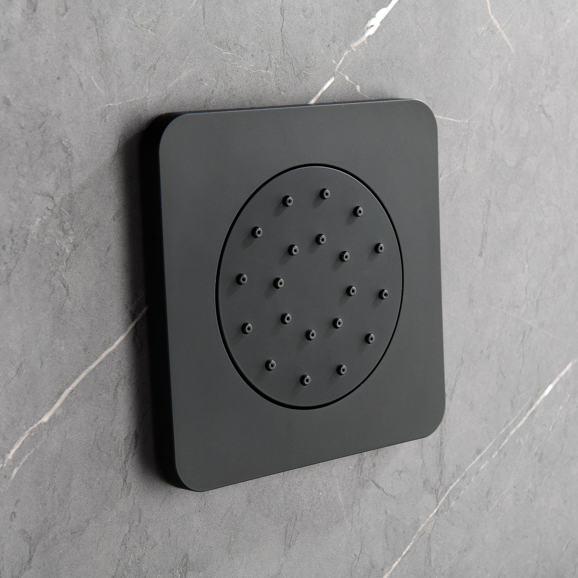 Shower System With Shower Head, Hand-held Shower, Slide Bar, Spray, Shower Arm, Hose, Valve Trim And Lever Handle