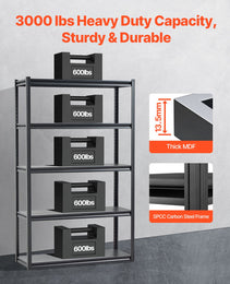 Storage Shelves5-tier Garage Storage Shelving