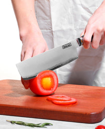 Qulajoy VG10 Chef Knife, Japanese 10Cr15MoV Steel Chefs Knives, Slicing Knife For Meat Vegetable