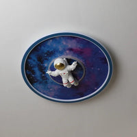 Modern Led Chandelier Light For Children's room Bedroom study Kids Baby Blue Cartoon Astronaut Ceiling Lamp Decor Light Fixtures