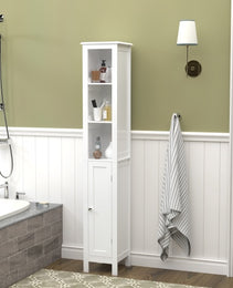 66.92 Inch Tall Bathroom Storage Cabinet