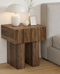 Bedside Table,Storage Nightstand