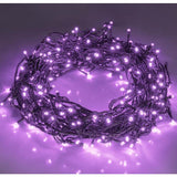 200pcs 66ft Halloween Fairy String Lights 8 Lighting Modes Mini Plug-in String Lights Indoor And Outdoor Christmas Garden Wedding Party Decoration Purple - CJDS - FC