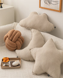 Cotton And Linen Striped Cushion Seriescoordinating Throw Pillows For Your Home Sofa