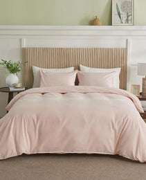 Serta Simply Clean Solid Duvet Cover Queen