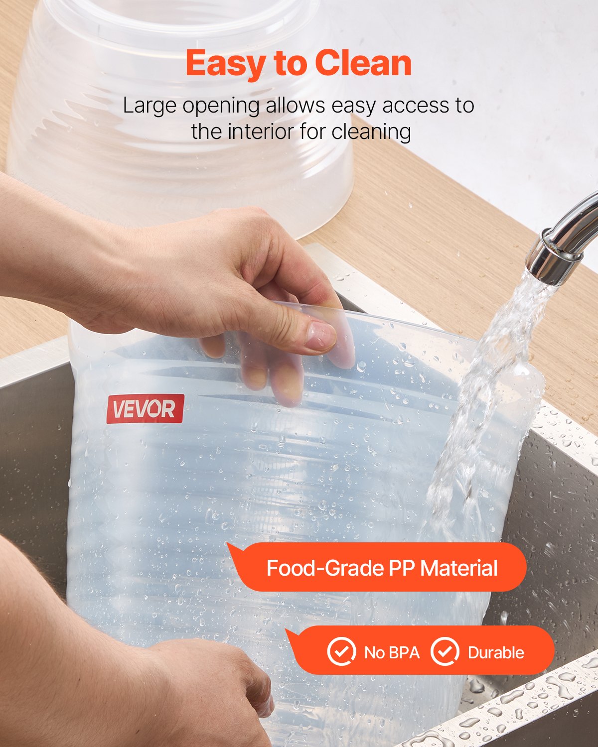 Drink Dispenser 2.64 Gal Beverage Dispenser For Parties Plastic With Spigot