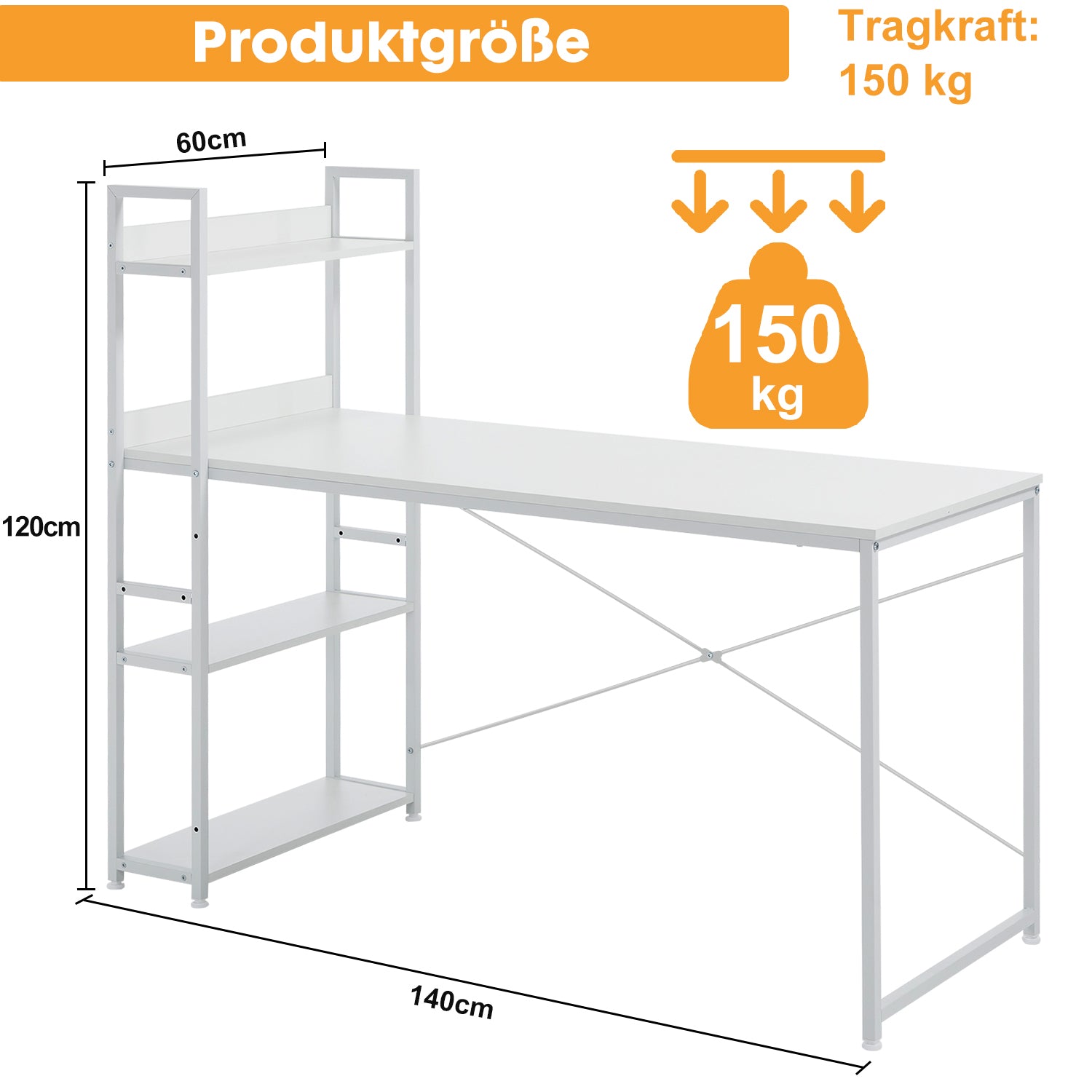 Side Frame Fixed Table