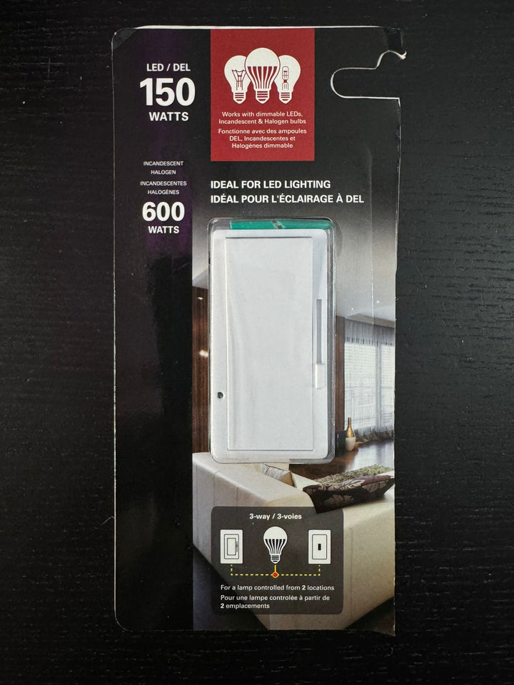 Dimmer 3 Way Slide 120V