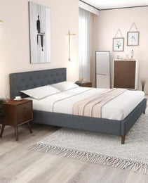 Graceville King Fabric Platform Bed