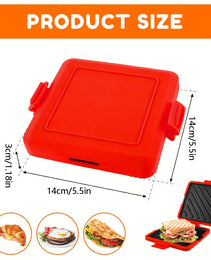 Microwave Toasting Rack – Portable High-Heat Bread Warmer & Reheater