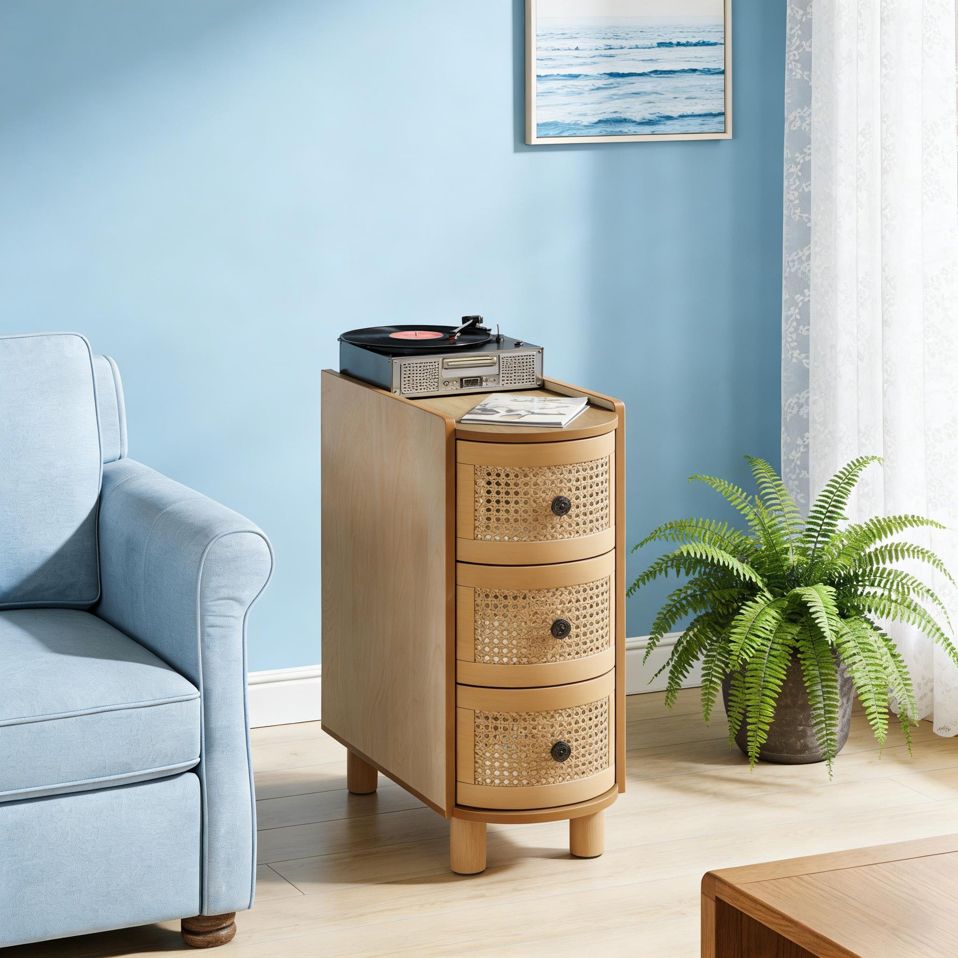 Wooden NightStand,End Table,Side Table