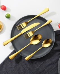 60-Piece Silverware Set Stainless Steel Cutlery Flatware Utensil Kitchen For 12