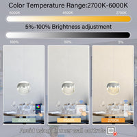 Crystal Pendant Light for Kitchen Island,Small Chandelier Lights Fixture, Hanging Lighting Ceiling Light Fixture Modern Adjustable Pendant Lighting for Dining Room Bedroom