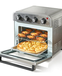 7-in-1 Air Fryer Toaster Oven – 1800W Convection Power with 360° Hot Air Circulation