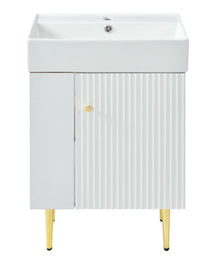 21.6 Inch White Bathroom Vanity, Unavailable Platforms- SHEIN Corporation, Temu