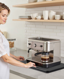 Appliance Slider 13 X 16 In Sliding Tray For Coffee Maker Black
