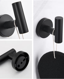 3-piece Set Of Bathroom Hanger Towel Rails