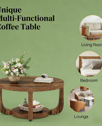 2-Tier Chating Table,Circle Center Table,Coffee Table