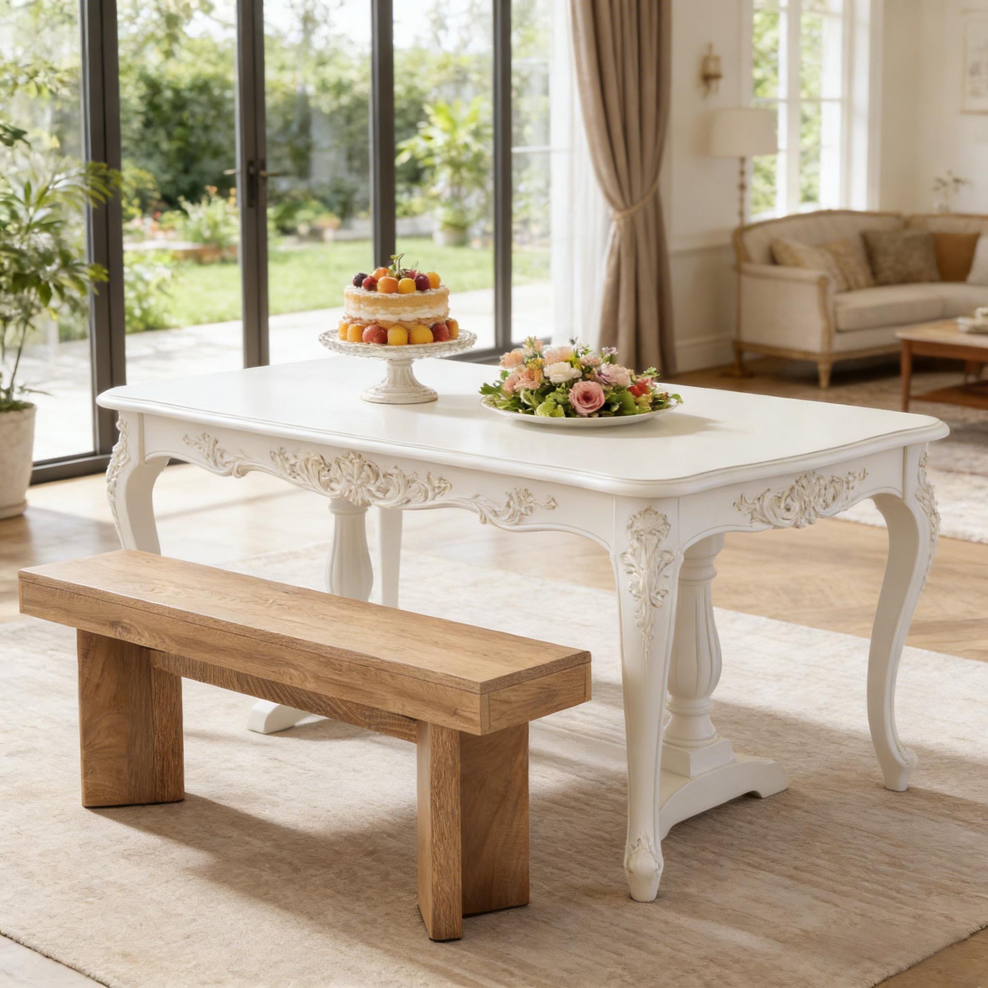 Dining Bench,Nordic Style Kitchen Table Bench,Bedroom Seating