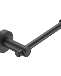 Toilet Paper Holder Matte Black Thicken Space Aluminum Toilet Roll Holder For Bathroom, Kitchen, Washroom Wall Mount