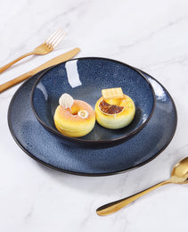 Steak Plate Creative Western Food Plate Vegetable Plate Set Of 6 For Cereal, Salad, Pasta, Soup, Dessert, Serving Dishwasher, Microwave And Oven