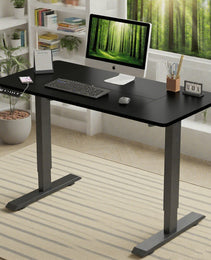 Electric Standing Desk Height Adjustable Desk For Home And Office Computer Table Gaming Desk Modern Luxiury Table 55  Lift-up Desk