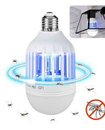 Bug Zapper Light Bulb Mosquito Lamp Fly Trap Killer Indoor Outdoor Insect E26 E27