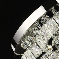 Modern Crystal Led Ceiling Lamp Pendant Light Chandelier Stainless Steel Kids Bedroom Living Dining Room Home Decor Indoor Lustr