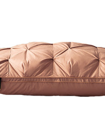 A Pair Of Feather Pillows And White Goose Single Neck Guards