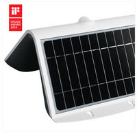 Embrace Nature's Beauty: Solar LED Wall Light LD -S WL- 8W - PLUS-BUTTERFLY White