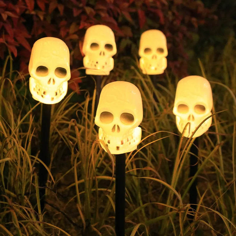 Solar Halloween LED Garden Light Outdoor Lawn Decoration Lamp Pumpkin LED Lights Light Up Lantern Pumpkins