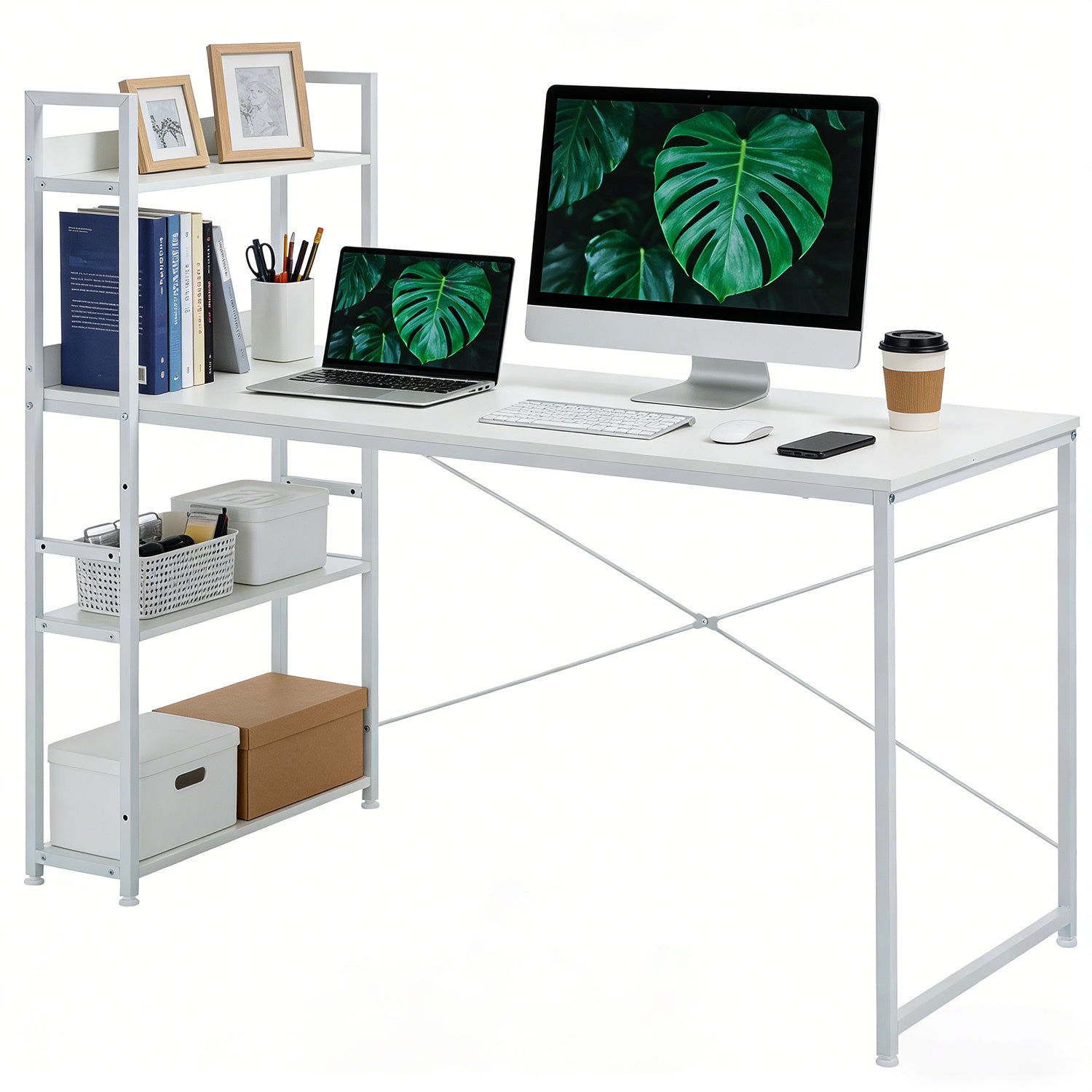 Side Frame Fixed Table