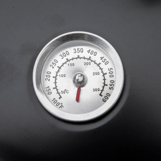3-in-1 Vertical Charcoal BBQ Smoker Grill With 2 Cooking Areas And Thermometer