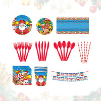 Ten-piece Christmas decorating set