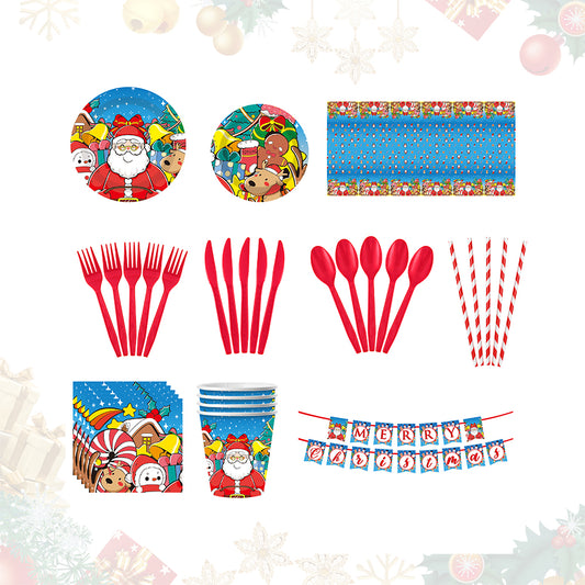 Ten-piece Christmas decorating set