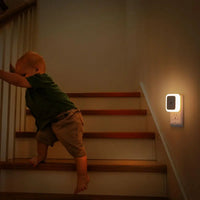 6-Pack Plastic Compact 0.5W Ultra-Energy-Saving Smart LED Night Lamps, Auto Sensor Dusk-To-Dawn Warm Plug-In, Auto-On/Off Nursery-Friendly Hands-Free Home Accessory, 6Pack Whole-Home Lights for Bedroom Decorative Atmosphere Lighting